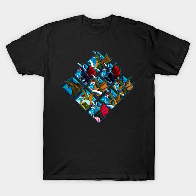 A Gaggle of Good Boys T-Shirt by Natsura